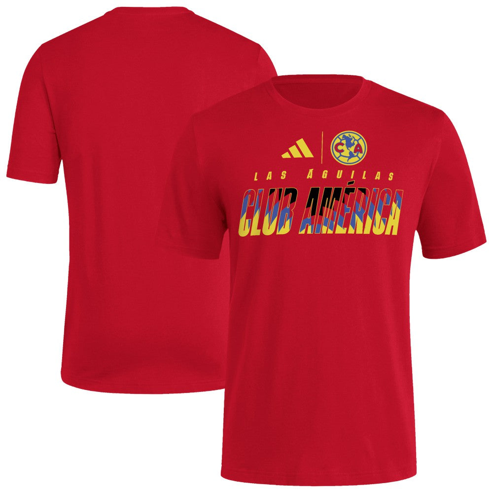 Adidas - Club America Leagues Cup T-Shirt - Red