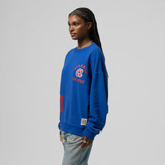 Atlanta Braves Mitchell & Ness Women's Cooperstown Collection Crewneck Sweatshirt Sale