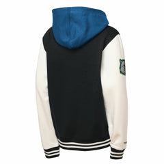 Mitchell & Ness Minnesota Timberwolves Youth Hardwood Classics Courtside Fleece Full-Snap Hooded Jacket Black