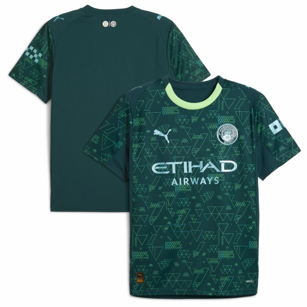 Puma - Manchester City x EA SPORTS FC 2025/26 Fourth Jersey - Green