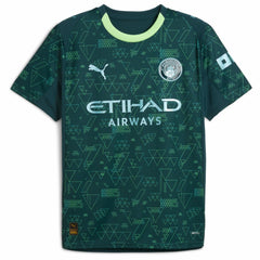Puma - Manchester City x EA SPORTS FC 2025/26 Fourth Jersey - Green