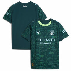 Puma - Manchester City x EA SPORTS FC Youth 2025/26 Fourth Jersey - Green