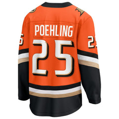 Ryan Poehling Anaheim Ducks Fanatics Home Breakaway Jersey - Orange | Fanatics Clearance