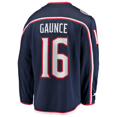 Brendan Gaunce Columbus Blue Jackets Fanatics Home Breakaway Jersey - Navy | Fanatics near me