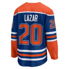 Curtis Lazar Edmonton Oilers Fanatics Home Breakaway Jersey - Royal | Fanatics sale
