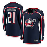 Isac Lundestrom Columbus Blue Jackets Fanatics Women's Home Breakaway Jersey - Navy | Fanatics Lifestyle