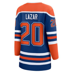 Curtis Lazar Edmonton Oilers Fanatics Women's Home Breakaway Jersey - Royal | Fanatics sale