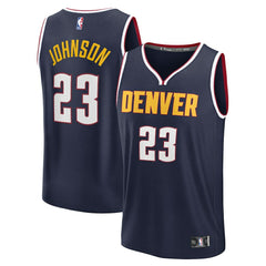 Fanatics Cameron Johnson Denver Nuggets Youth Fast Break Replica Jersey Navy Icon Edition