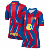 Nike - Barcelona Youth 2025/26 Fourth Replica Jersey - Blue