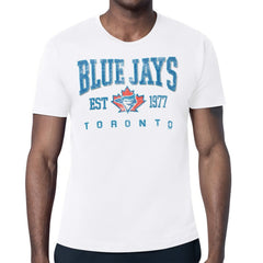 Toronto Blue Jays Starter Distressed Logo T-Shirt for sale