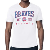 Atlanta Braves Starter Distressed Logo T-Shirt for sale