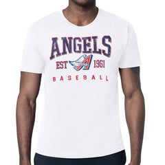Los Angeles Angels Starter Distressed Logo T-Shirt Outlet