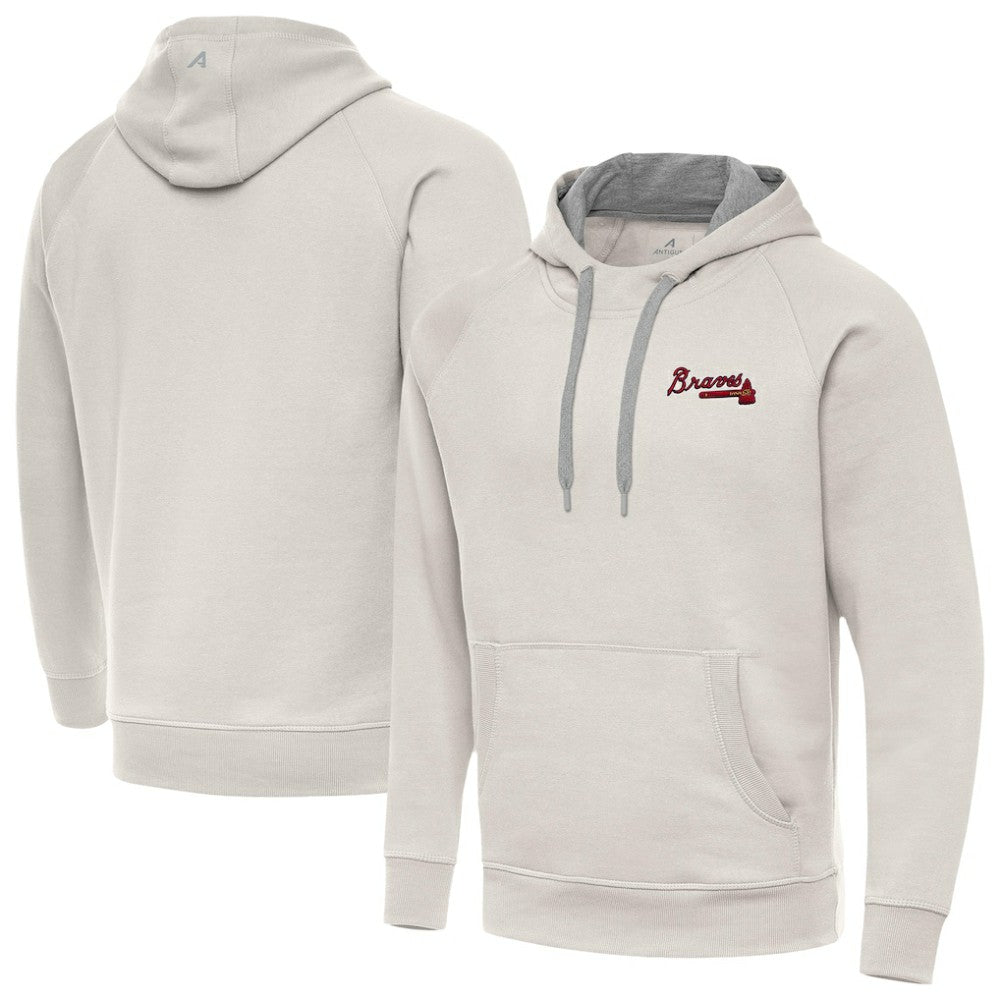 Atlanta Braves Antigua Victory Pullover Hoodie Online