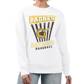 San Diego Padres Starter Women's Poster Print Team Fleece Pullover Sweatshirt for sale