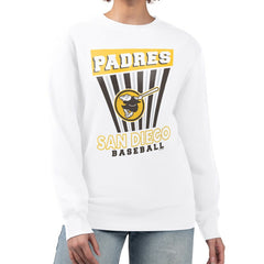 San Diego Padres Starter Women's Poster Print Team Fleece Pullover Sweatshirt for sale
