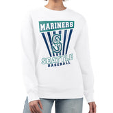 Seattle Mariners Starter Women's Poster Print Team Fleece Pullover Sweatshirt Near Me