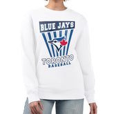 Toronto Blue Jays Starter Women's Poster Print Team Fleece Pullover Sweatshirt Online