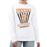 San Francisco Giants Starter Women's Poster Print Team Fleece Pullover Sweatshirt for sale