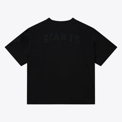 San Francisco Giants Mitchell & Ness Women's Cooperstown Collection Phantom Cropped T-Shirt for sale