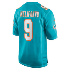 Ifeatu Melifonwu Miami Dolphins Team Game Jersey - Aqua - Nike