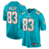 Darren Waller Miami Dolphins Team Game Jersey - Aqua - Nike