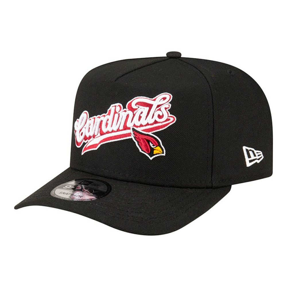 Arizona Cardinals New Era Born x Raised A-Frame 9FIFTY Snapback Hat - Black - NFL