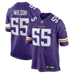 Eric Wilson Minnesota Vikings Team Game Jersey - Purple - Nike