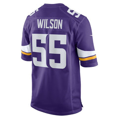Eric Wilson Minnesota Vikings Team Game Jersey - Purple - Nike
