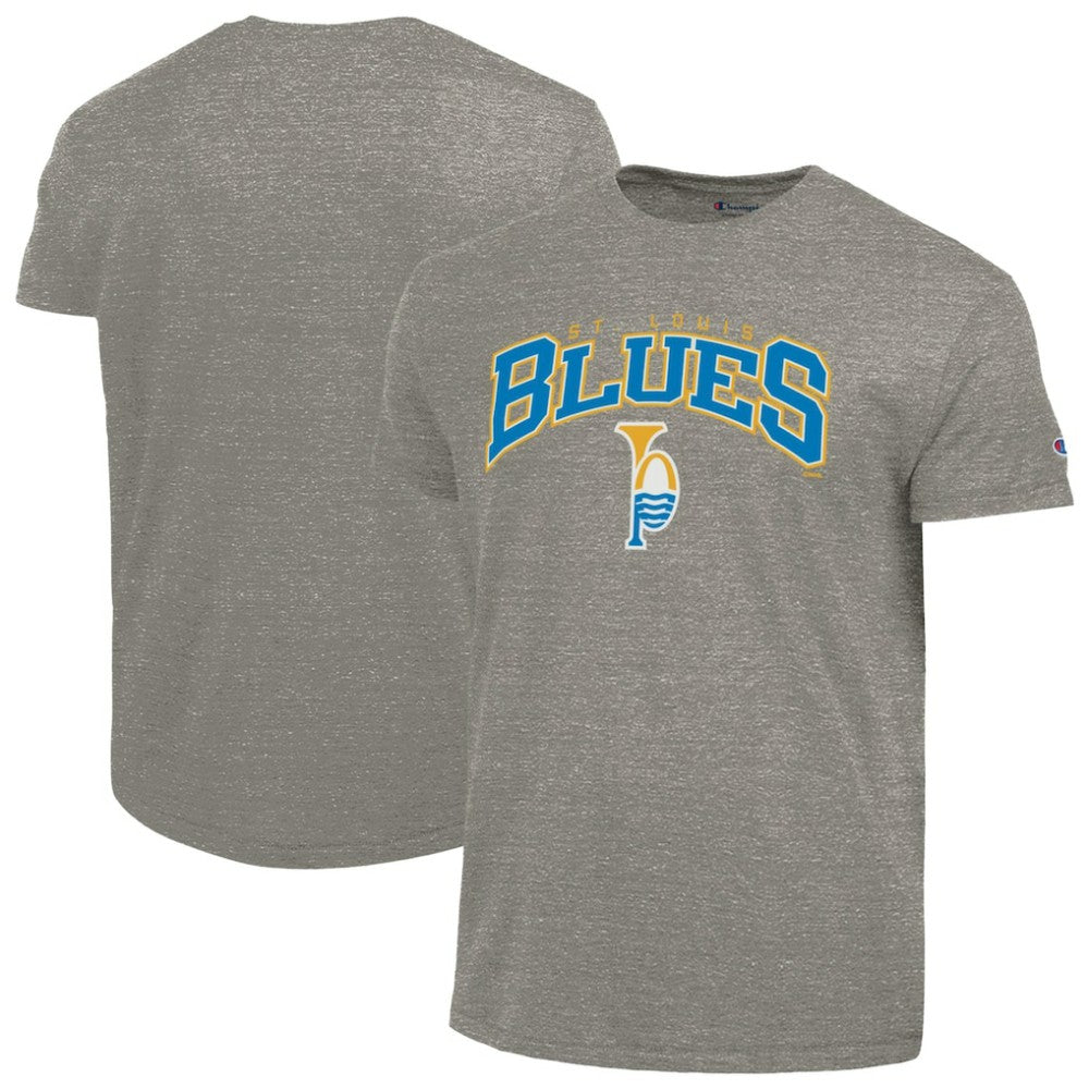 St. Louis Blues Champion Tri-Blend T-Shirt - Gray | NHL near me