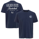 Golden State Warriors Sportiqe Unisex Athletic Club Collection Duke Relaxed Fit Premium T-Shirt Blue