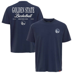 Golden State Warriors Sportiqe Unisex Athletic Club Collection Duke Relaxed Fit Premium T-Shirt Blue