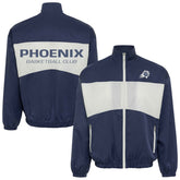 Phoenix Suns Sportiqe Unisex Athletic Club Collection Senna Premium Lightweight Full-Zip Jacket Blue