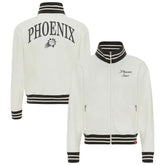 Phoenix Suns Sportiqe Women's Athletic Club Collection Sutton French Terry Full-Zip Jacket Cream