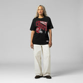 Kansas City Chiefs Women's Team Dynamic Boyfriend T-Shirt - Black - Mitchell & Ness