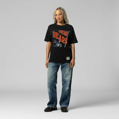 Chicago Bears Women's Team Dynamic Boyfriend T-Shirt - Black - Mitchell & Ness