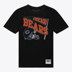 Chicago Bears Women's Team Dynamic Boyfriend T-Shirt - Black - Mitchell & Ness
