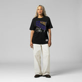 Baltimore Ravens Women's Team Dynamic Boyfriend T-Shirt - Black - Mitchell & Ness