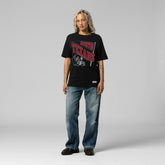Houston Texans Women's Team Dynamic Boyfriend T-Shirt - Black - Mitchell & Ness
