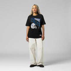 Indianapolis Colts Women's Team Dynamic Boyfriend T-Shirt - Black - Mitchell & Ness