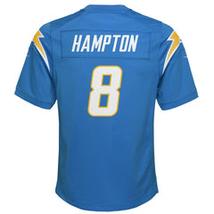 Omarion Hampton Los Angeles Chargers Youth Team Game Jersey - Powder Blue - Nike