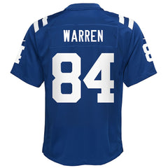 Tyler Warren Indianapolis Colts Youth Team Game Jersey - Royal - Nike