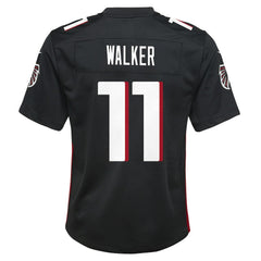Jalon Walker Atlanta Falcons Youth Team Game Jersey - Black - Nike