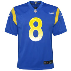 Jared Verse Los Angeles Rams Youth Team Game Jersey - Royal - Nike