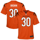 Chase Brown Cincinnati Bengals Youth Youth - Orange - Nike