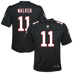 Jalon Walker Atlanta Falcons Youth Alternate Game Jersey - Black - Nike