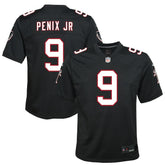 Michael Penix Jr. Atlanta Falcons Youth Alternate Game Jersey - Black - Nike