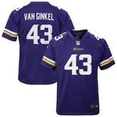 Andrew Van Ginkel Minnesota Vikings Youth Youth - Purple - Nike