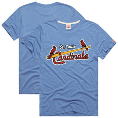 St. Louis Cardinals Homage Hyper Local Refresh Tri-Blend T-Shirt Discount