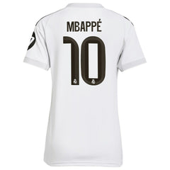 Adidas - Kylian Mbappé Real Madrid Women's 2025/26 Home Replica Player Jersey - White