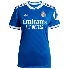 Adidas - Kylian Mbappé Real Madrid Women's 2025/26 Third Replica Player Jersey - Blue
